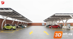 Parking lot Skp Files